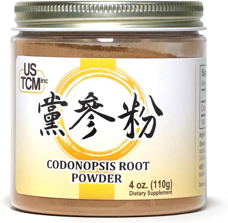 Codonopsis Root Powder Dang Shen Powder 党参粉 Fine Powder 120mesh (4oz)