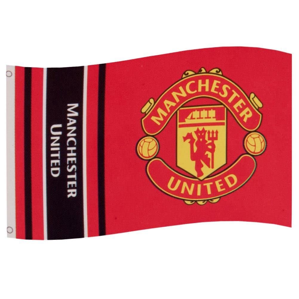 Manchester United F.C. Flag WM Official Merchandise