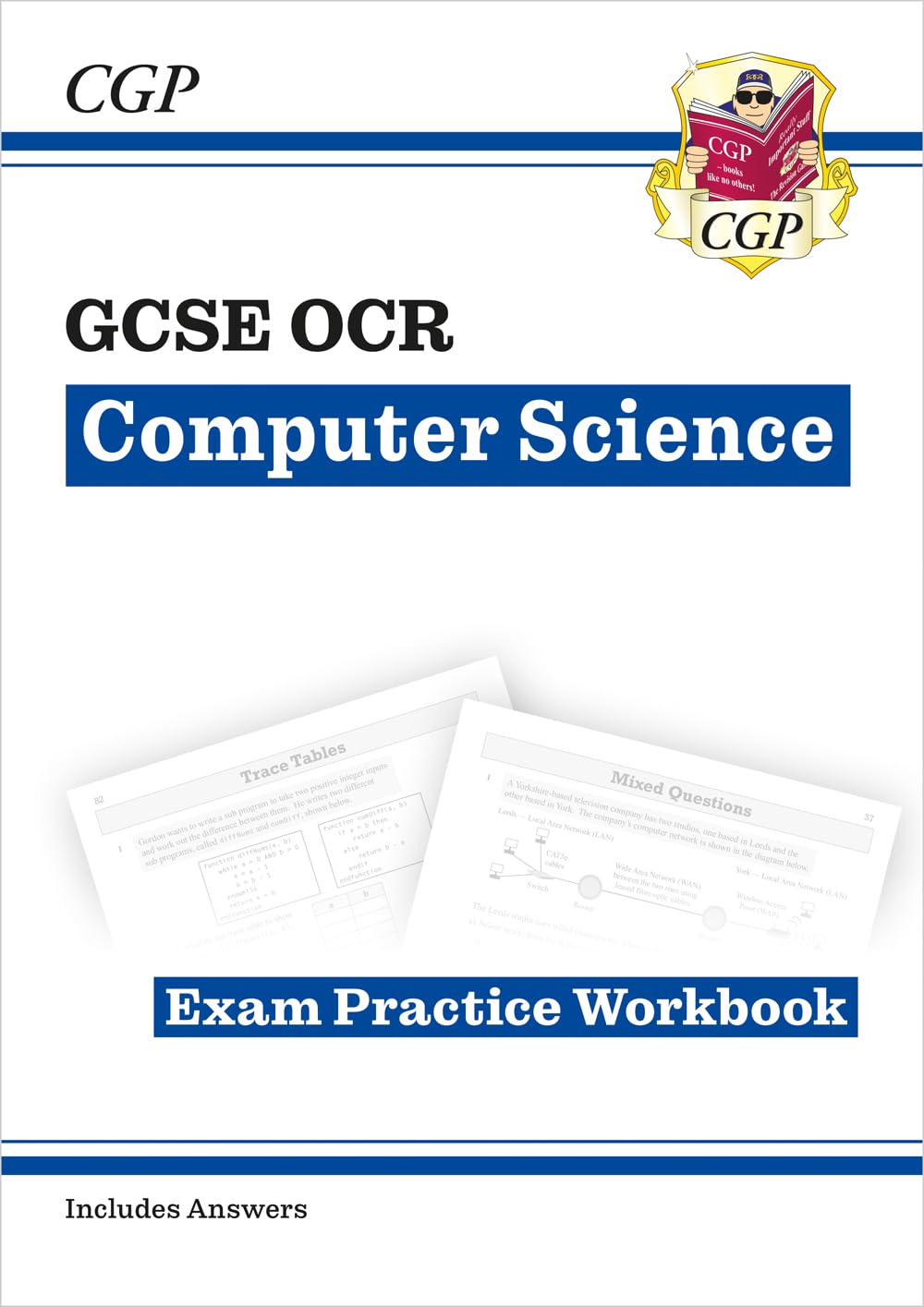 GCSE Computer Science OCR Exam Practice Workbook includes answers: perfect for the 2026 and 2027 exams (CGP OCR GCSE Computer Science)