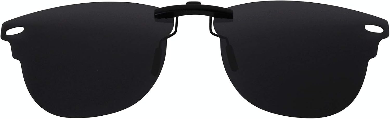COODY Polarized CLIP-ON Sunglasses for Ray-Ban RB5154 49x21 51x21 Size Multicolor Option