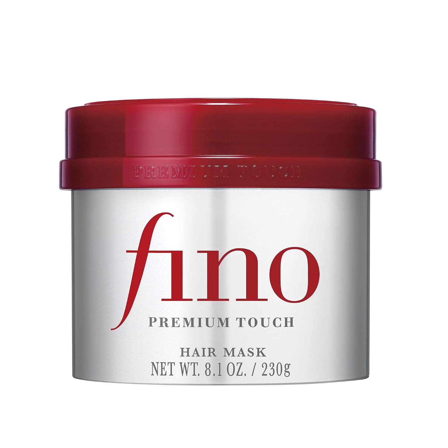 Fino Premium Touch Hair Mask, Deep Repair Japanese Hair Treatment, 8.1 oz | 8 Serum Ingredients, For Dry & Damaged Hair, Silky-Smooth & Hydrated Finish