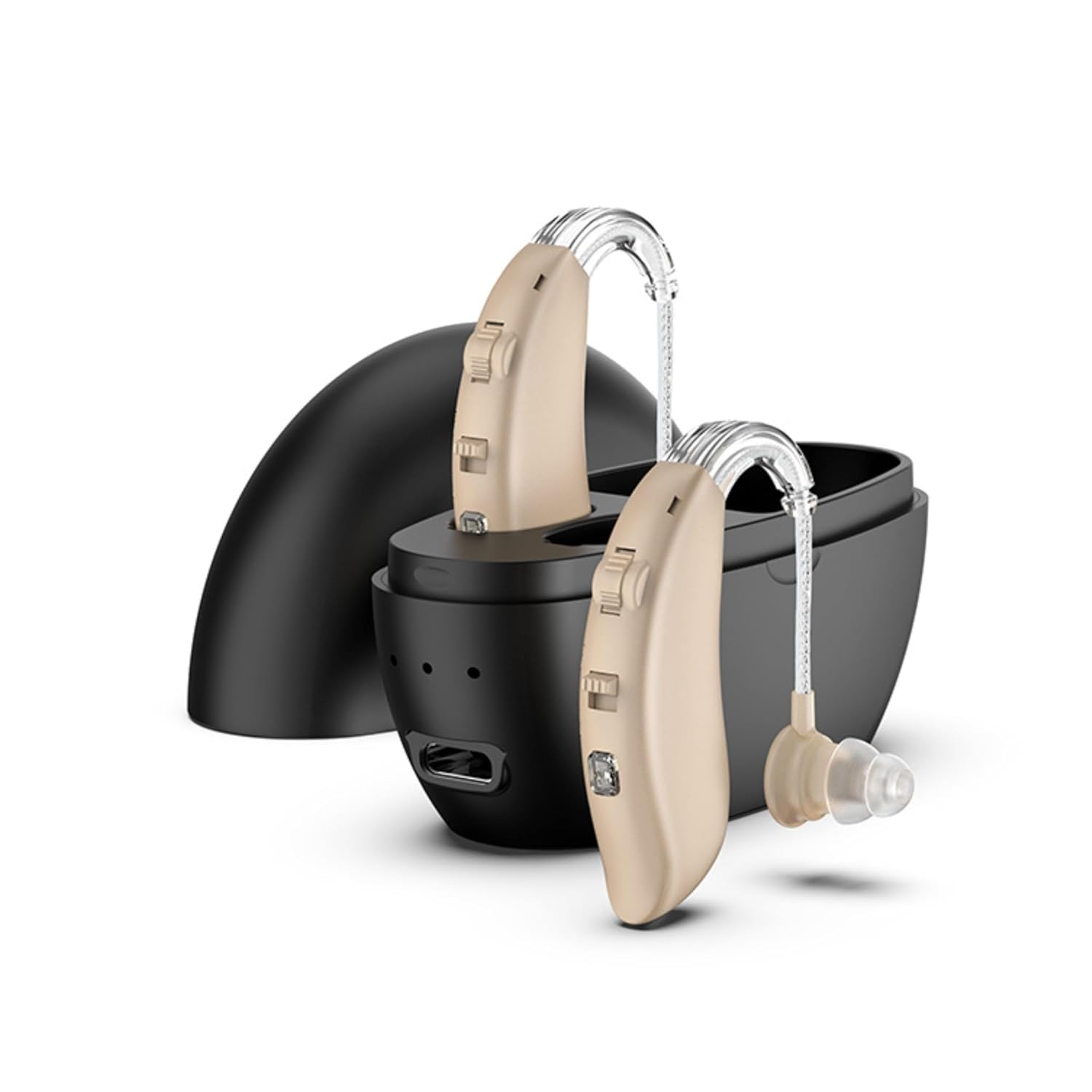 JD Health Tech Rechargeable Sound Device for Seniors | Long Battery Life & Comfortable Fit, Lightweight