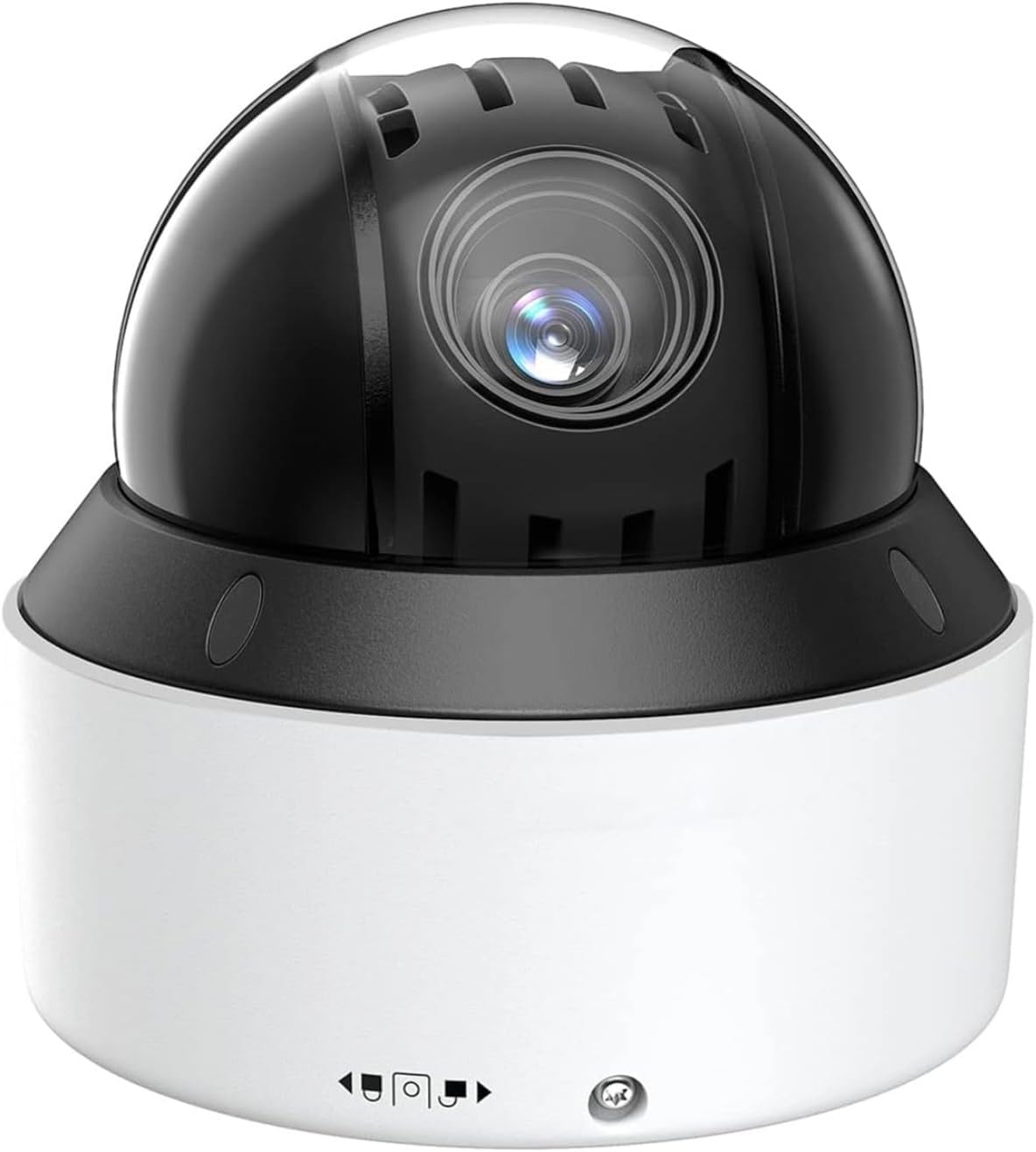 4MP PTZ IP Camera with Auto Tracking, PoE PTZ Network Camera with 25X Optical Zoom, 16X Digital Zoom, DarkFighter, Human/Vehicle Detection, 2DE4A425IWG-E (International English Version)