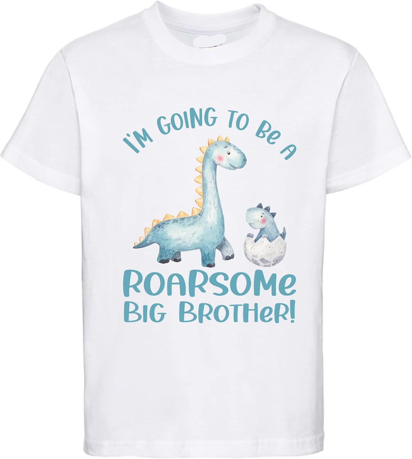 I'm Going to be a Big Brother Dinosaur Themed T-Shirt for Big Brother, for New Baby Announcement idea