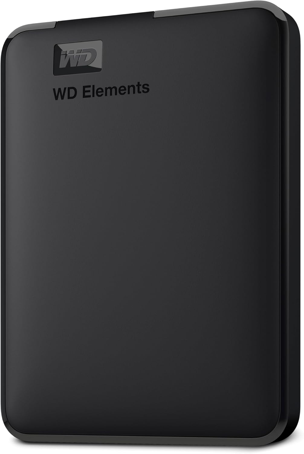 WD 2TB Elements portable external hard drive, USB 3.0 interface, portable external storage, Plug-and-Play, SuperSpeed USB 3.2 Gen 1, Formatted for PC and Mac, Black