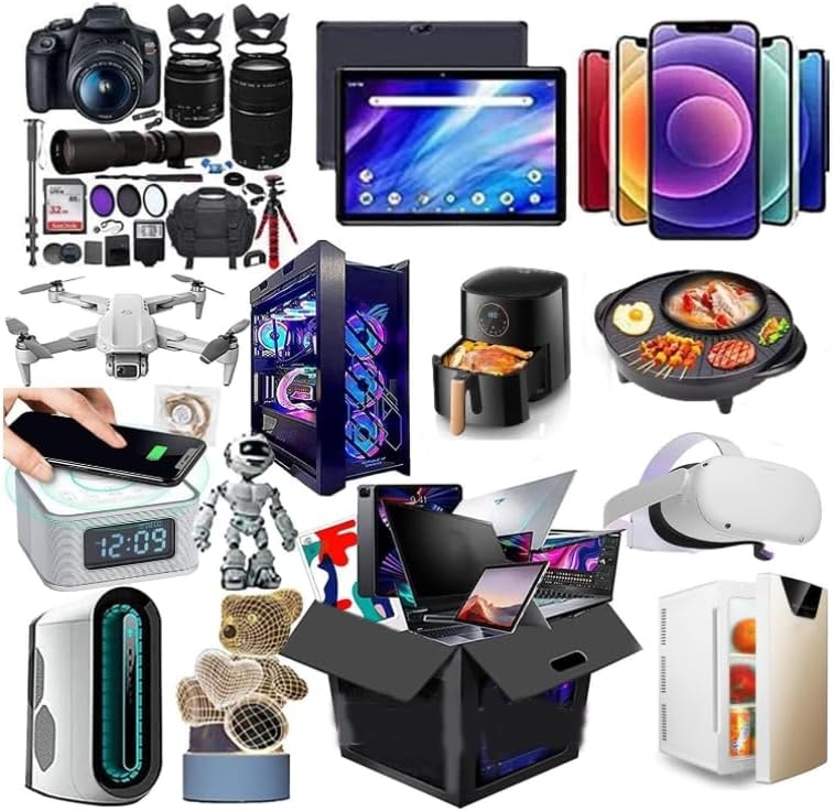 4-20 Items Mixed Lot Electronic Gifts, Overstock Package, Branded Items, Mixed Lot Shipping Returns MMY3