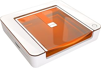 Glowforge Aura Laser Engraver and Cutter Machine, DIY Project & Craft Laser (6000 mW, Class I Laser Device) Cutter, Compatible with Mac and PC