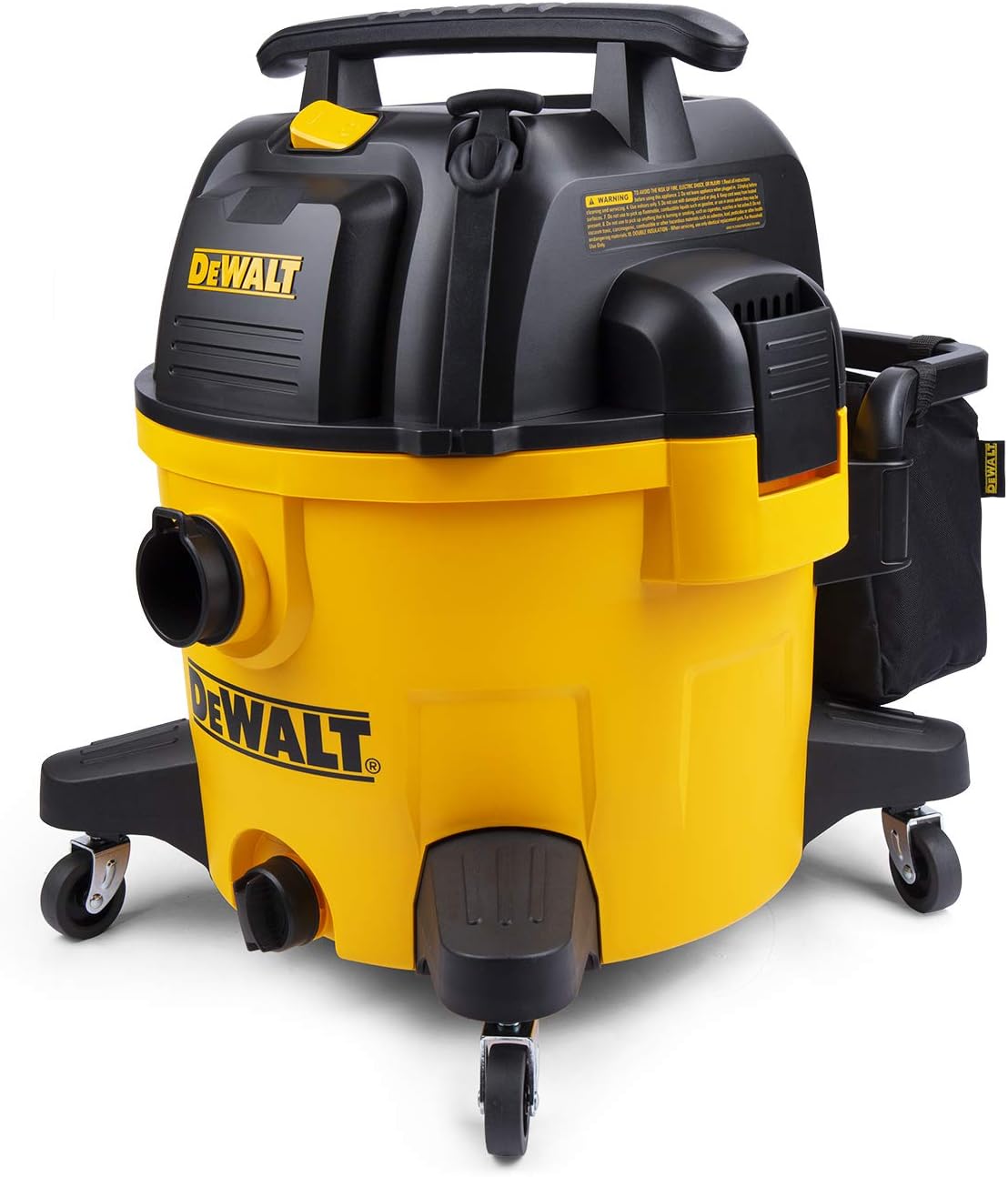 DEWALT 9 Gallon Wet/Dry VAC, Heavy-Duty Shop Vacuum with Attachments, 5 Peak HP, with Blower Function, DXV09PA