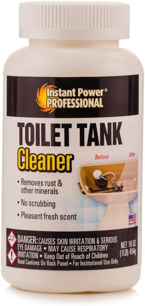 Instant Power Professional Toilet Tank Cleaner,1 lb,Bottle, 8810