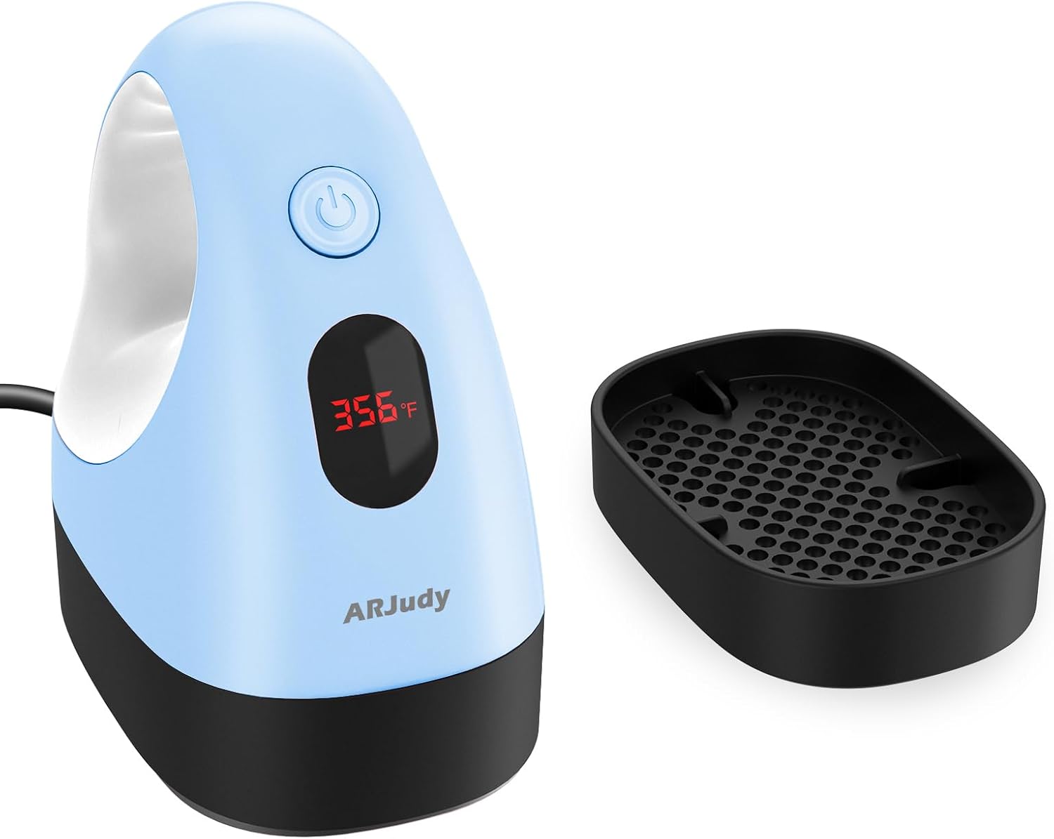 Mini Heat Press Machine, Mini Heat Transfer Iron Press, 3 Heat Settings & Visible Temp, Portable Heat Press Easy for Crafts, T-Shirt, Hats, Shoes, Bags, Cap, and Small HTV Vinyl Projects