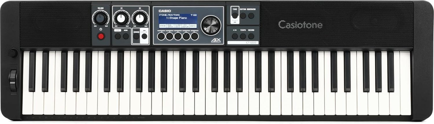 Casio Casiotone CT-S500 61-Key Portable Keyboard