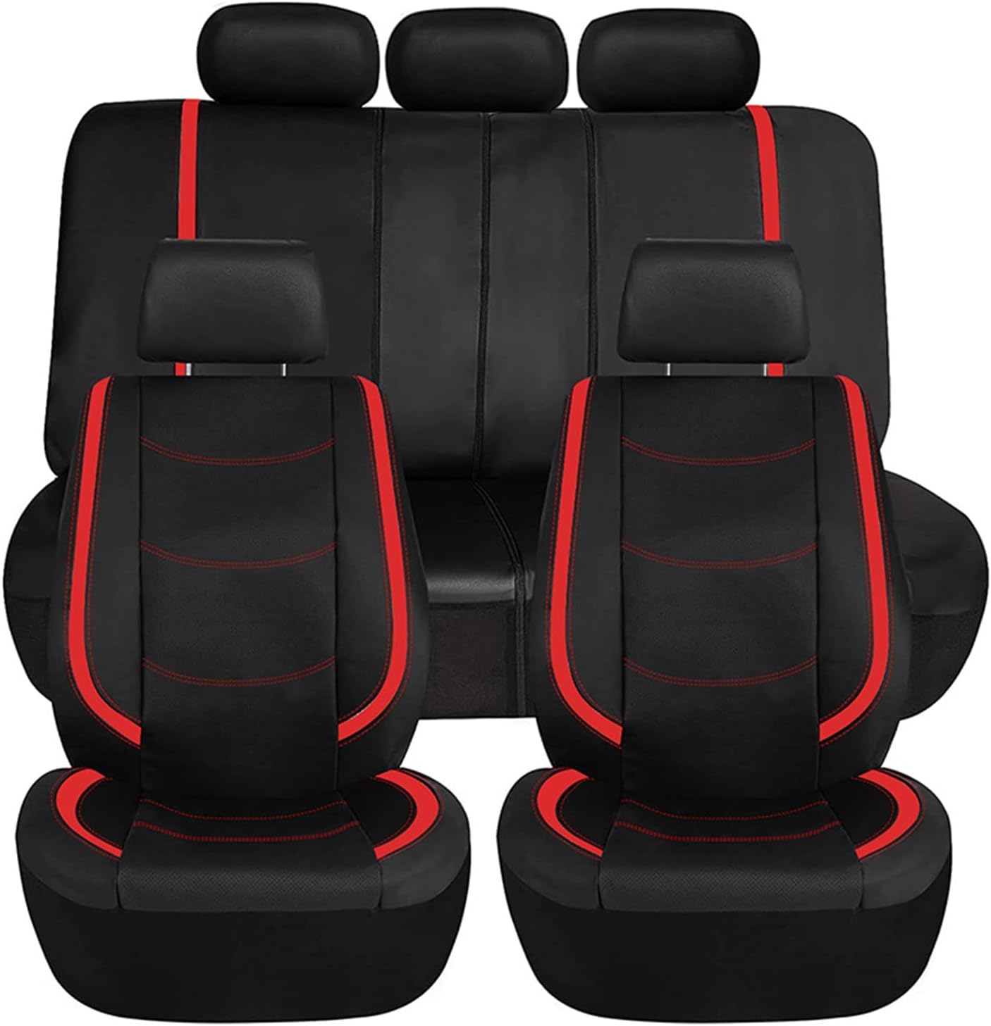 YIBAJIO Car Seat Cover Sets for Toyota C-HR CHR SUV 2017 2018 2019 2020 2021 2022 2023 2024 2025 Seat Protectors, Auto Breathable Seat Covers Cushions,C
