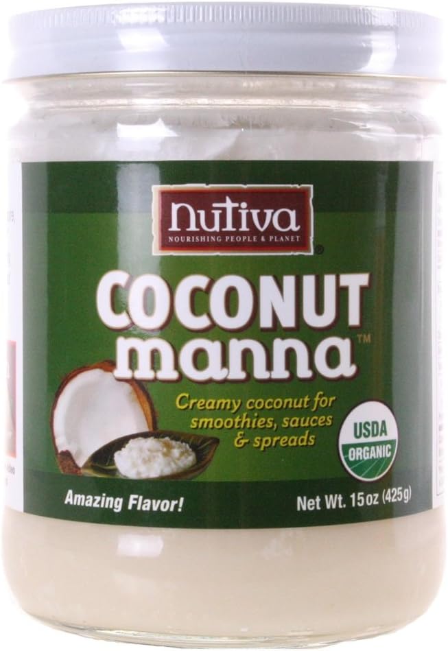 Nutiva Coconut Manna, Og, 15 Oz ( Multi-Pack)