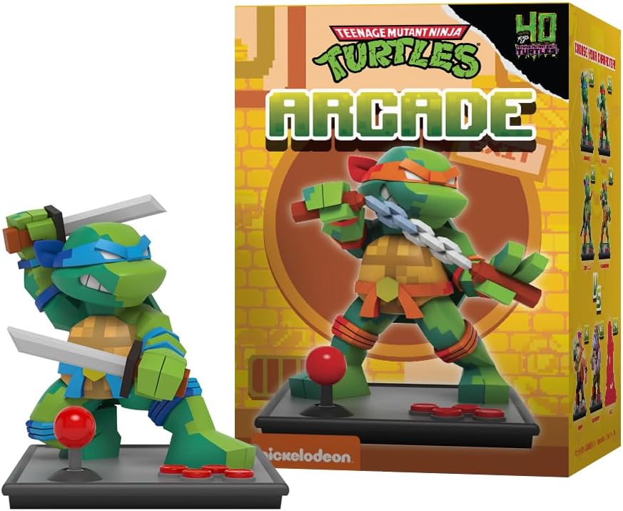 Arcade: Teenage Mutant Ninja Turtles | Blind Box Collectible Figurines | One Pack - Contains One Random Figure