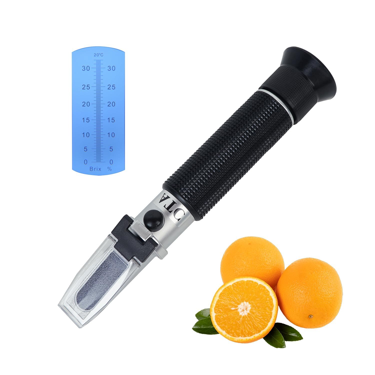 0-32% Brix Meter Refractometer with ATC, brix Refractometer,Refractometer Honey,Portable Refractometer for Honey,ph Refractometer