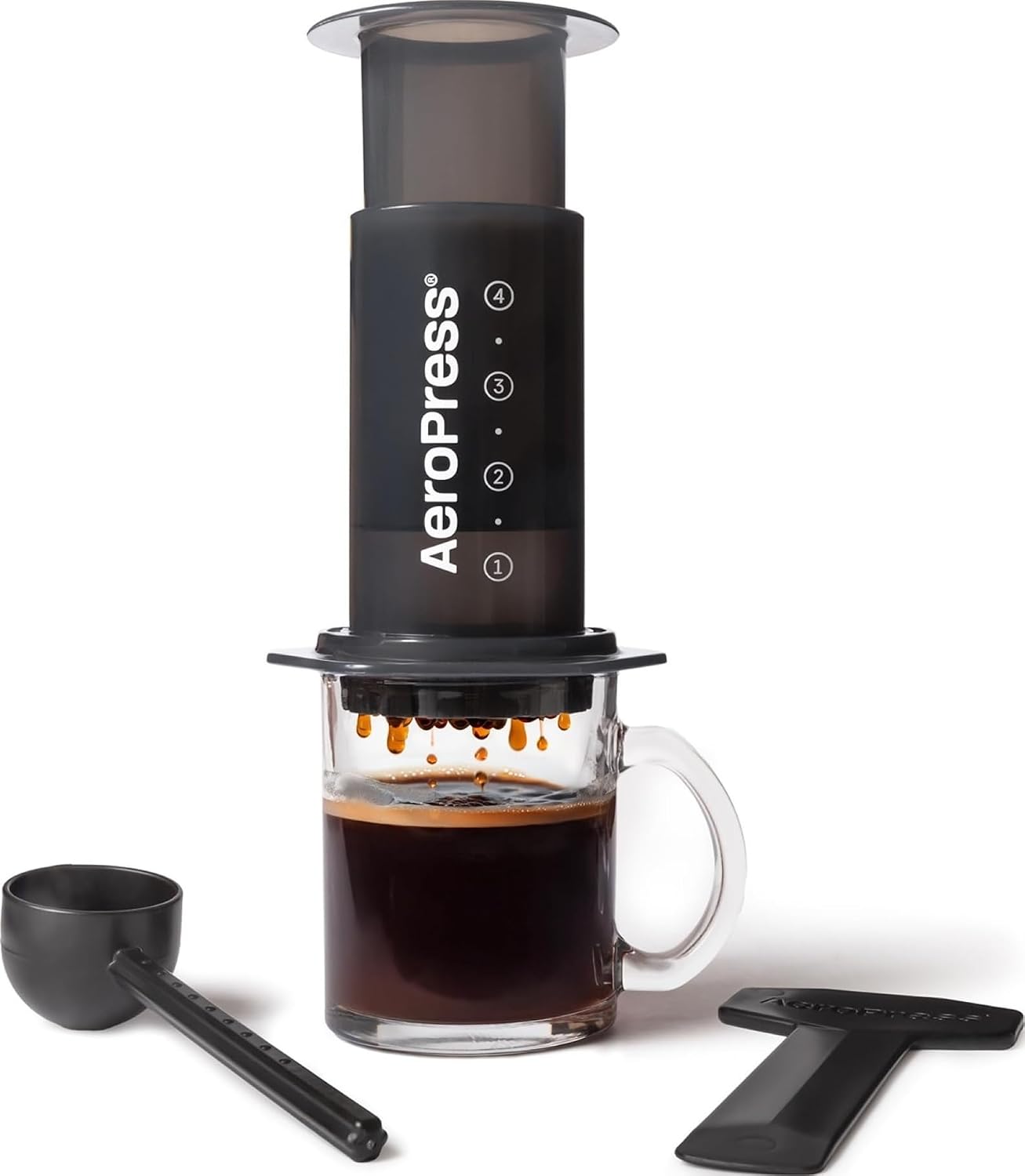 AeroPress Original Coffee Press, French Press, Pour-Over & Espresso Style