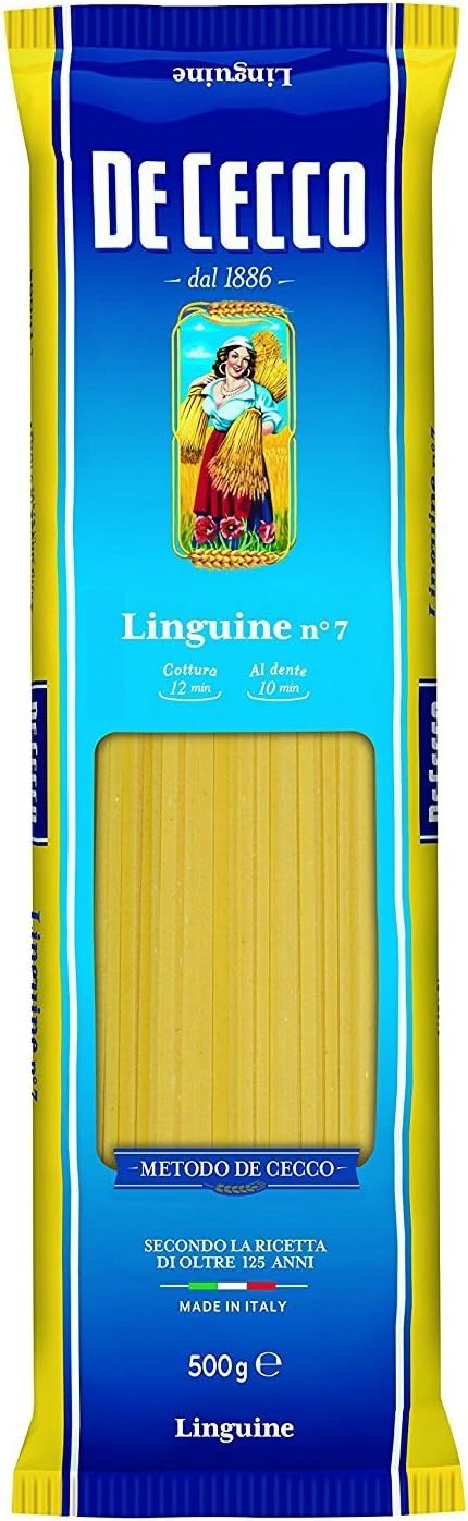 De Cecco Durum Wheat Linguine Pasta 500g (Pack of 4)