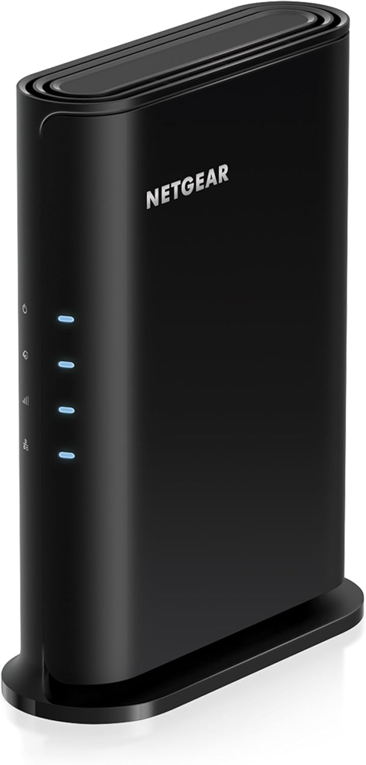 NETGEAR WiFi 6 Router (R6700AXv3) – Security Features, AX1800 Wireless Speed (Up to 1.8 Gbps) - Covers up to 1,500 sq. ft., 20 Devices