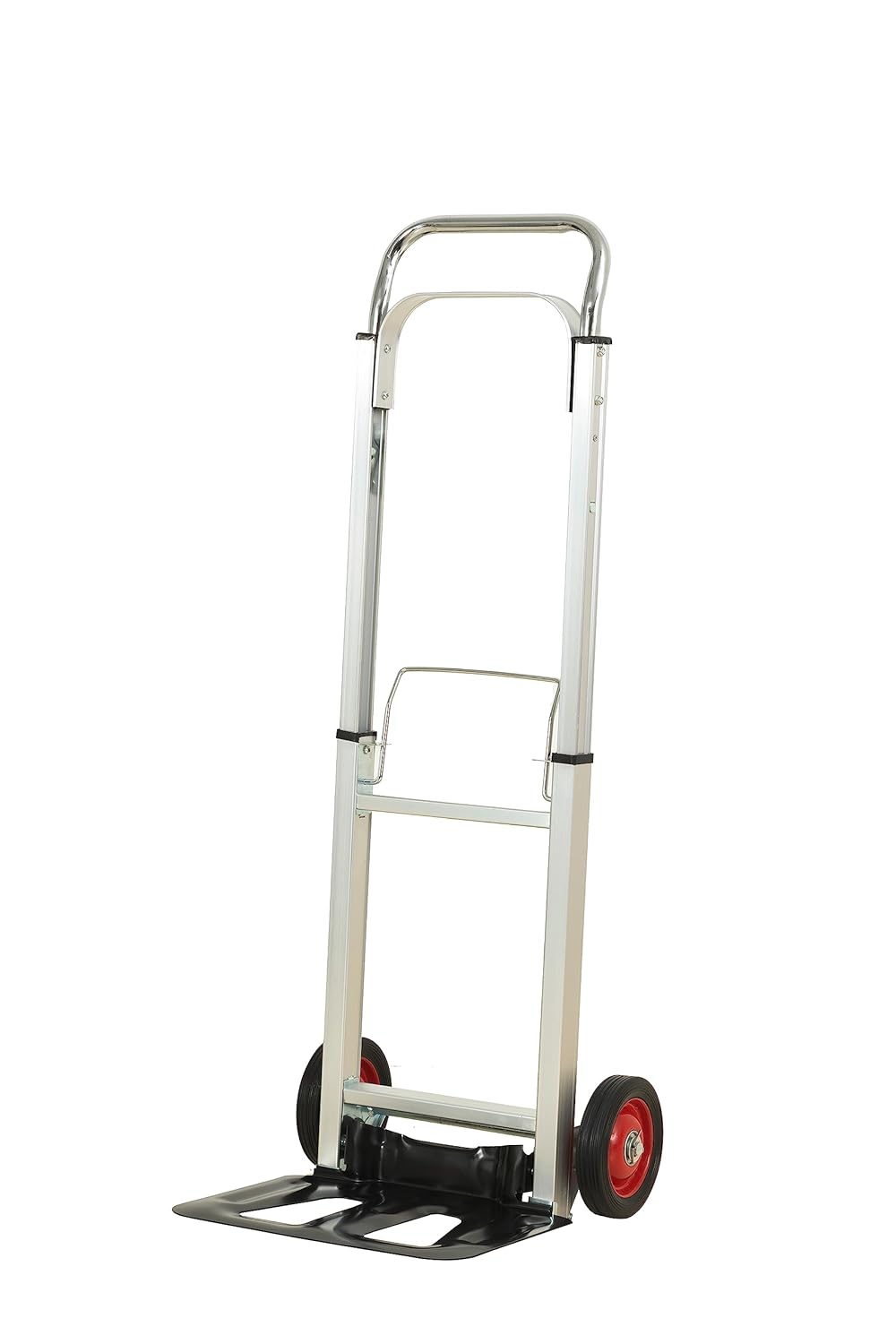 Folding Aluminium Sack Truck - 100KG Load Capacity - Foldable & Extendable Hand Trolley - Industrial Transport