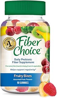 Fiber Choice Gummies Fruity Bites, Assorted Fruit, 90 Gummies
