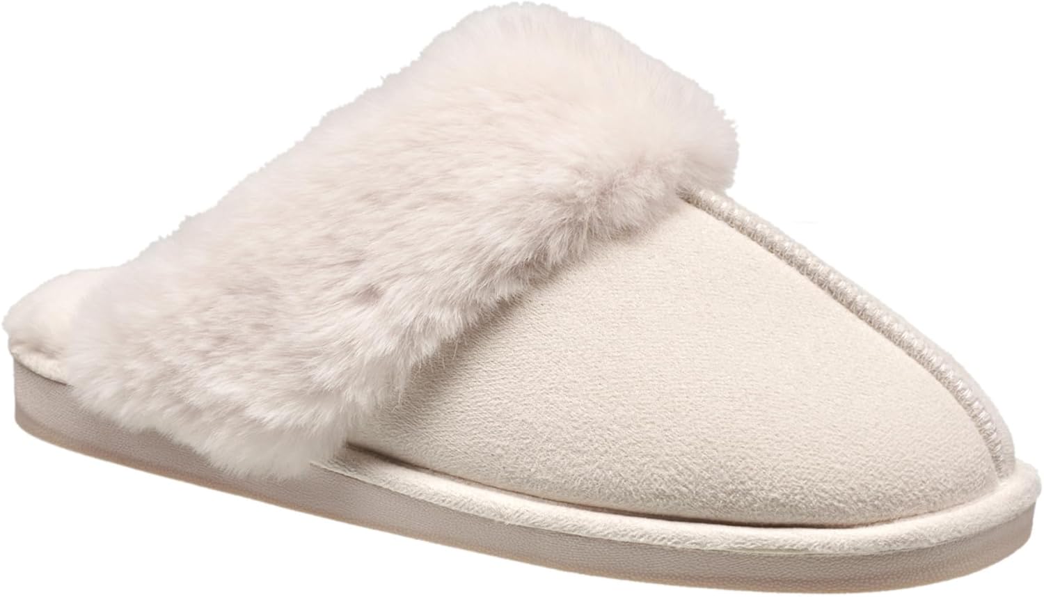 Nine West Scuff Slippers For Women, Extra Soft & Comfortable Winter House Shoes
