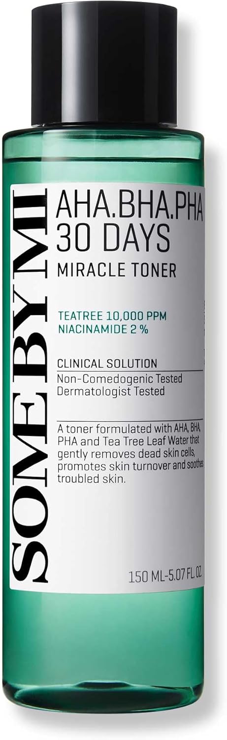 SOME BY MI AHA-BHA-PHA 30 Days Miracle Toner 150ml - Functional Cosmetic Toner, (Pack of 1)