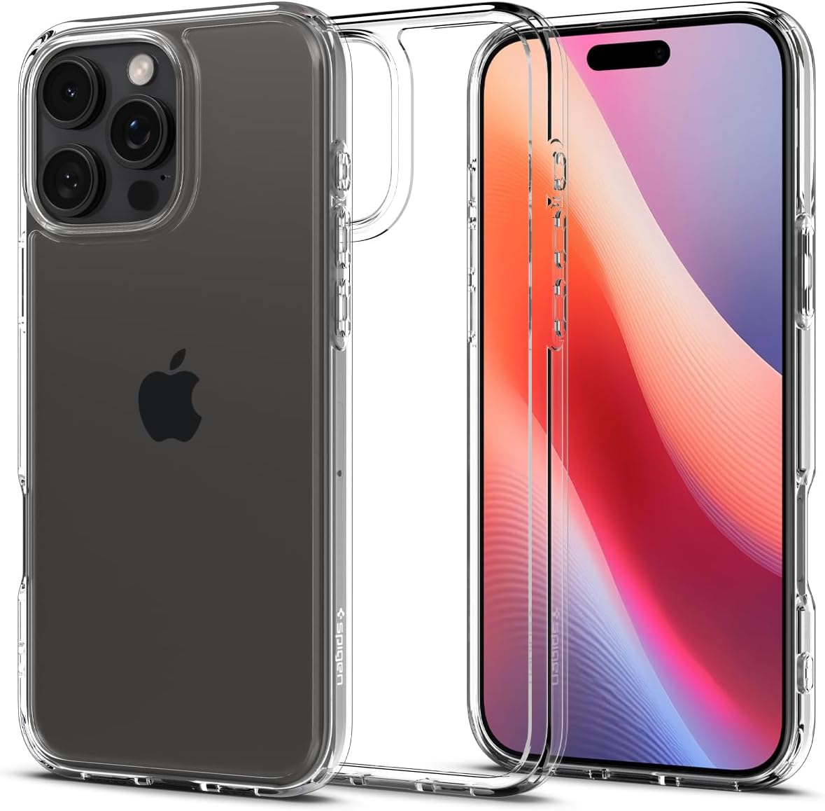 Spigen Ultra Hybrid Case Compatible with iPhone 16 Pro - Crystal Clear