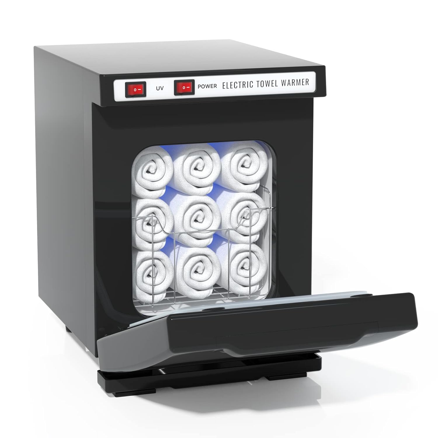 Hot Towel Warmer for Spa, 5L Thermostatic Towel Heater, 2-in-1 Professional Mini Towel Warmer, Beauty Salon and Spa Towel Warmers for Facial.(5L-Black)