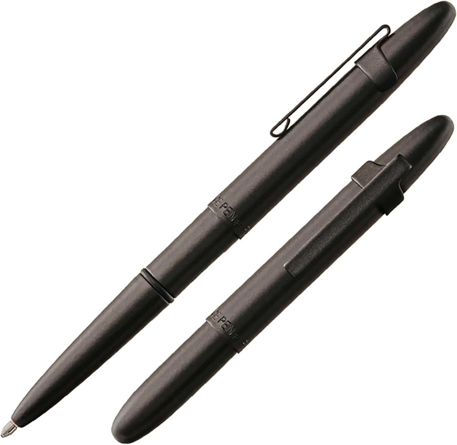 Fisher Space Pen Matte Black Bullet Space Pen with Clip