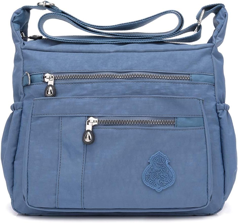MINTEGRA Crossbody Bag for Women Nylon Waterproof Shoulder Purse Messenger Bag Lightweight Pocketbooks