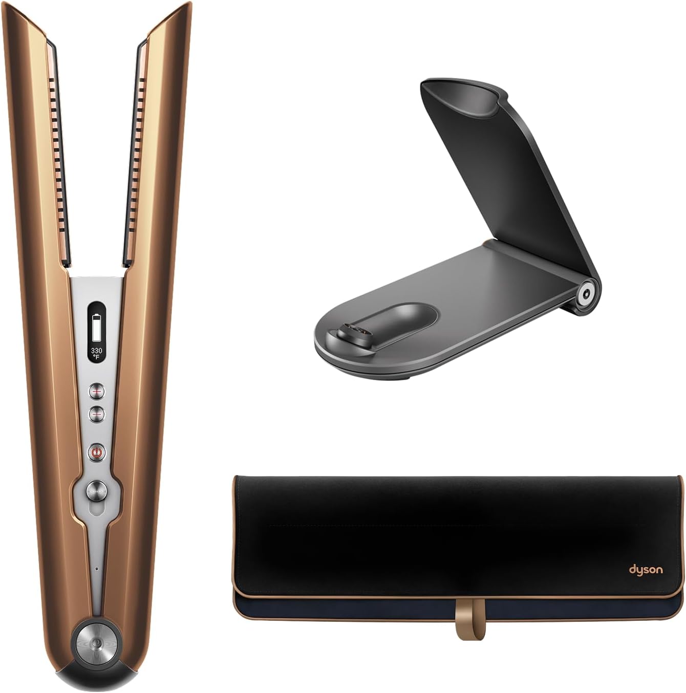Dyson Corrale™ Hair Straightener (Bright Copper/Bright Nickel)