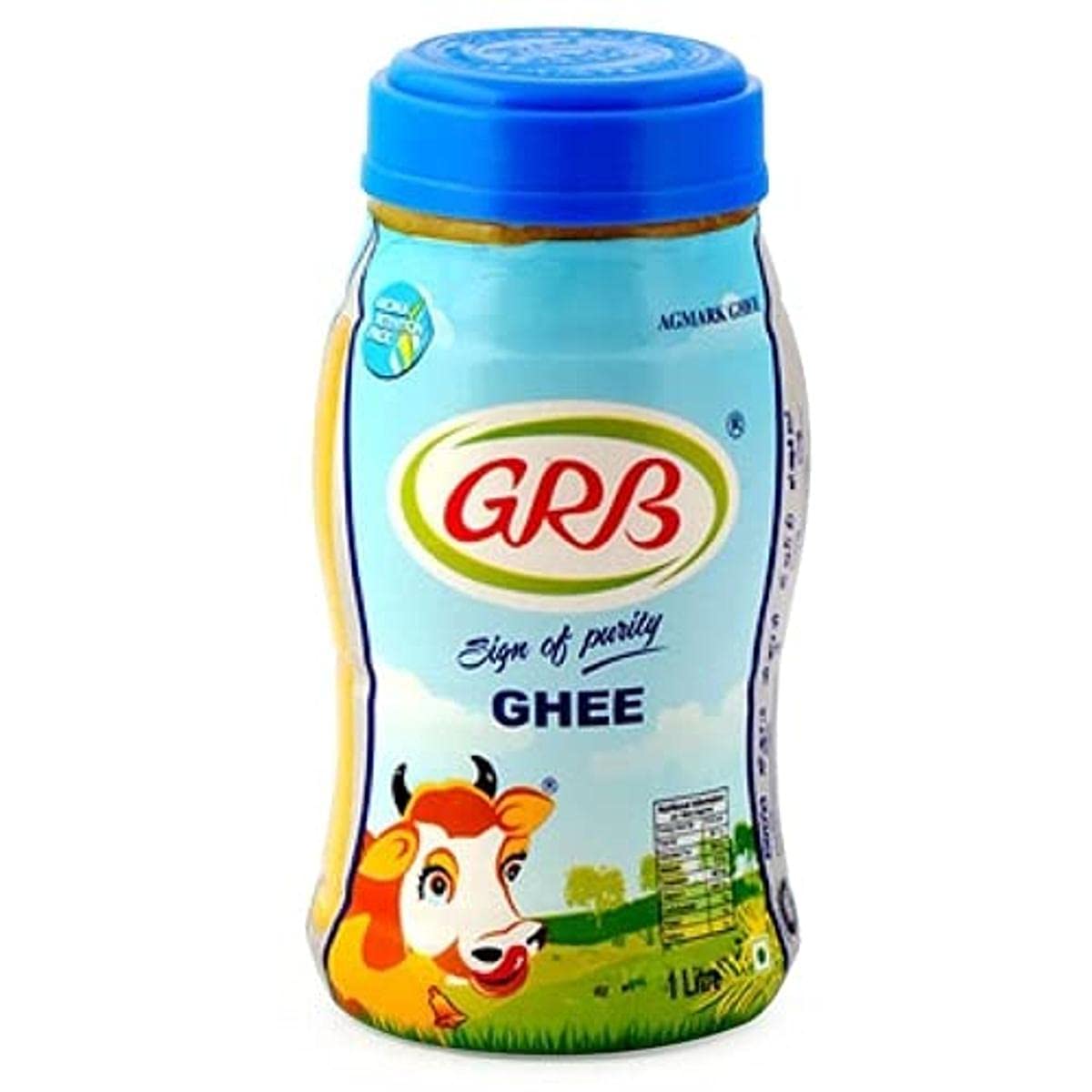 GRB Buffalo Ghee – Pure Traditional Ghee from Buffalo Milk | Rich, Creamy & White Texture | Ideal for Indian Cooking, Deep Frying & Sweets | 200 ml