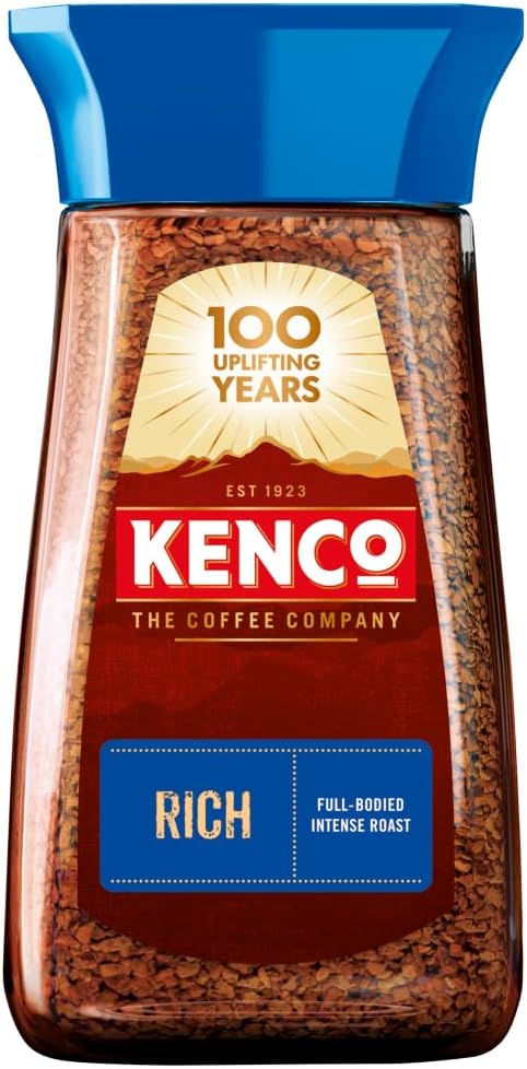 Kenco Rich Instant Coffee, Medium Roast , Unflavoured 200g, Pack of 1