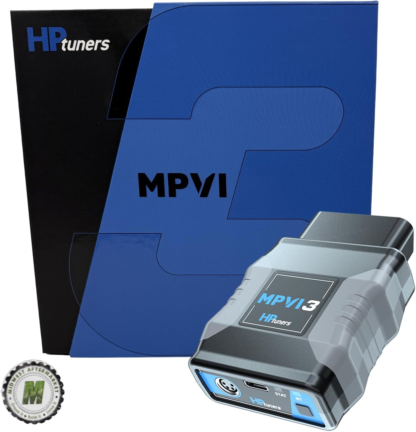 HP MPVI3 Pro Diagnostic Code Scanner and Tool | Includes Midwest Aftermarket Decal (No Credits)