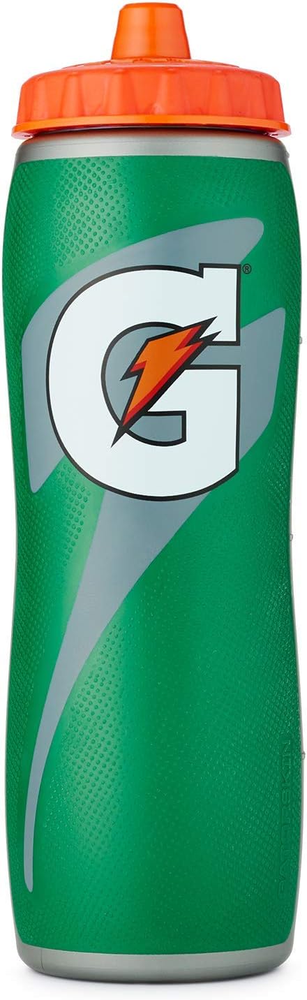Gatorade 32oz Gator-skin Bottle, Green, One Size