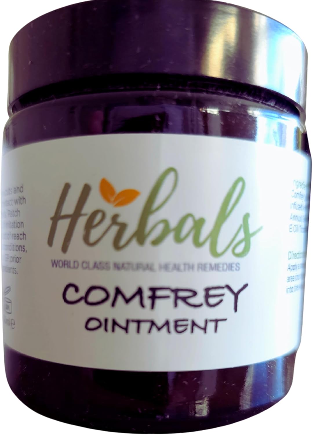 Natural Comfrey Balm – Nourishing Herbal Ointment with Beeswax & Botanical Oils – 60ml – Handmade in the UK