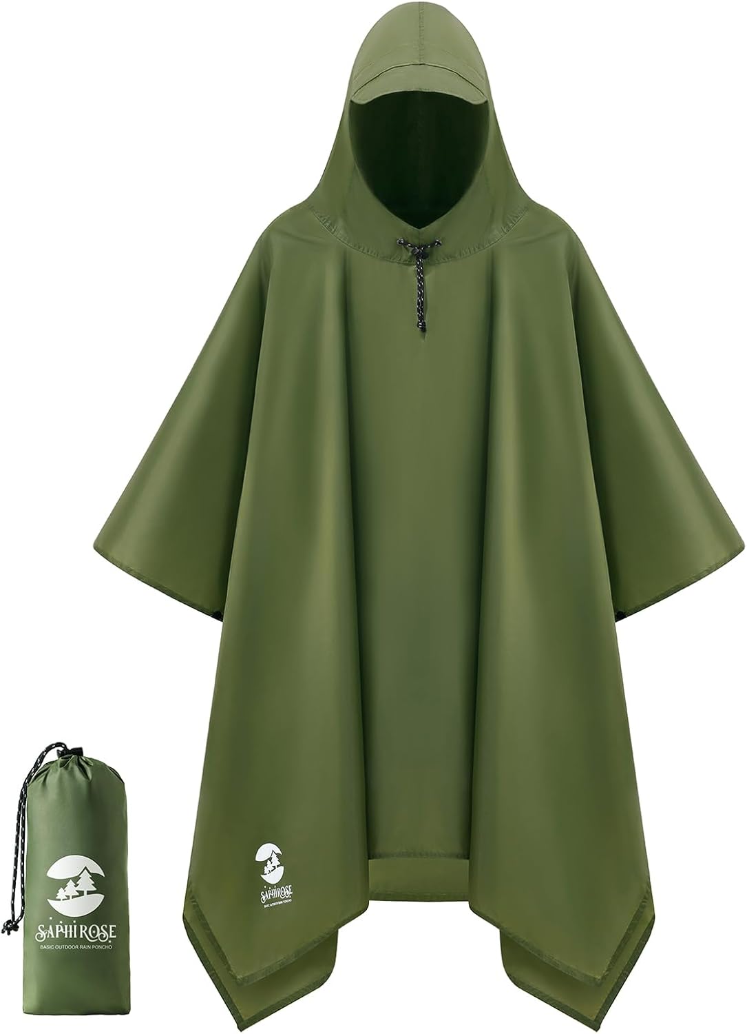 SaphiRose Unisex Rain Coat Cape Coat