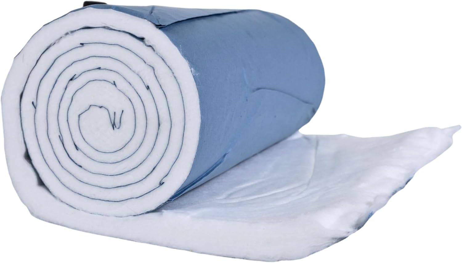 Vakly Large 1 lb White 100% Cotton Roll – Non-Sterile, Soft and High Absorbent Pure Cotton for Wound Care, Casting and Crafts - Tightly Rolled and Easy to Tear, 1-Pound, 12” x 56" (1)