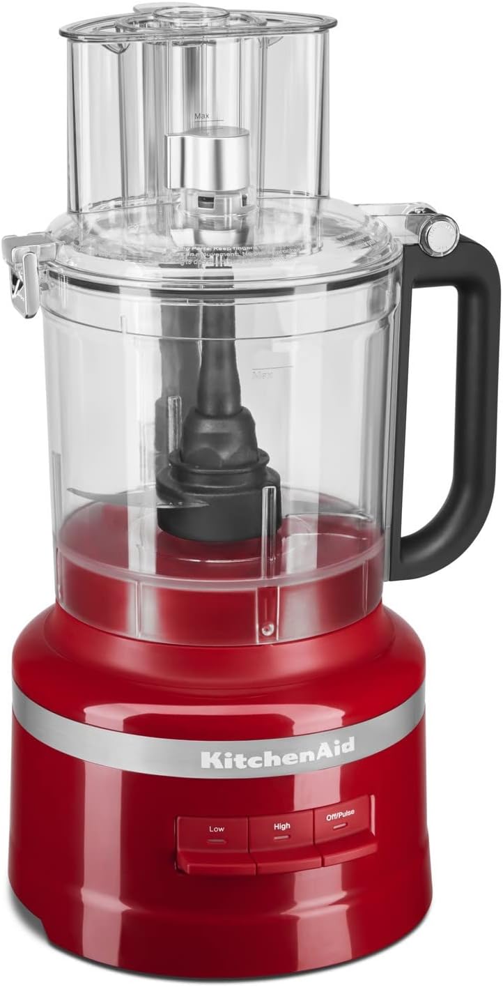 KitchenAid 3.1 L Food Processor Empire Red 5KFP1319BER
