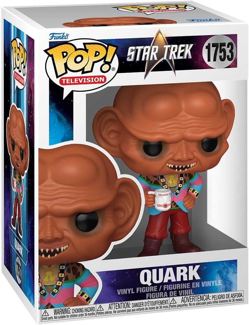 Funko Pop!TV: Star Trek S9 - Quark - Star Trek Deep Space Nine - Collectable Vinyl Figure - Gift Idea - Official Merchandise - Toys for Kids & Adults - TV Fans - Model Figure for Collectors