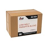 Blended Waxes, Inc. Paraffin Wax for Candle Making, Easy to Use Candle Wax Pastilles, Paraffin Wax for Everyday Use, Low Melt Candle Wax, 127F Melt Point, 10 lb Pack