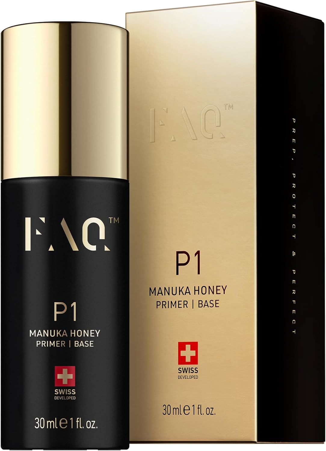 FAQ P1 Manuka Honey Conductive Primer 30ml - Nourishing, Anti Aging - Amino Acids - Antioxidant & Moisturizing - Skin Care Products - Beauty & Personal Care - Dermatologist Tested - For All Skin Types