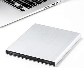 Premium Aluminum External USB 3.0 UHD 4K Blu-Ray Writer Super Drive for PC and Mac