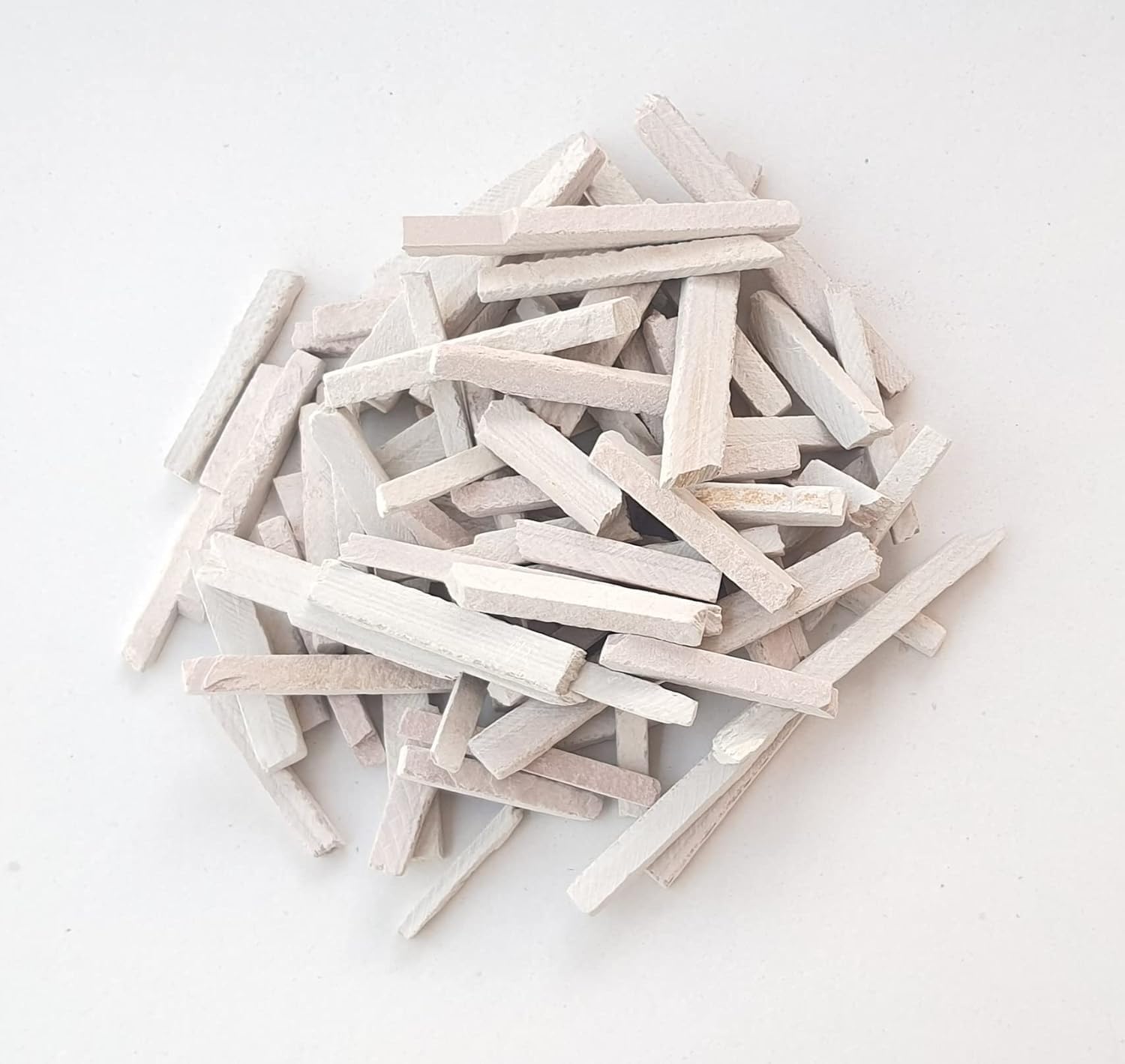 Edible Broken Slate Pencils (1000g) - White, Medium, 8*6mm, Unisex, School, Erasable, Writing, Drawing, Sketching, Calligraphy, Journaling, Note Taking, Chalk, Limestone