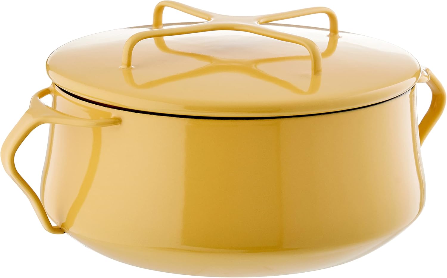 Dansk Yellow Kobenstyle 2 Qt. Casserole, 4.50 LB (848973)