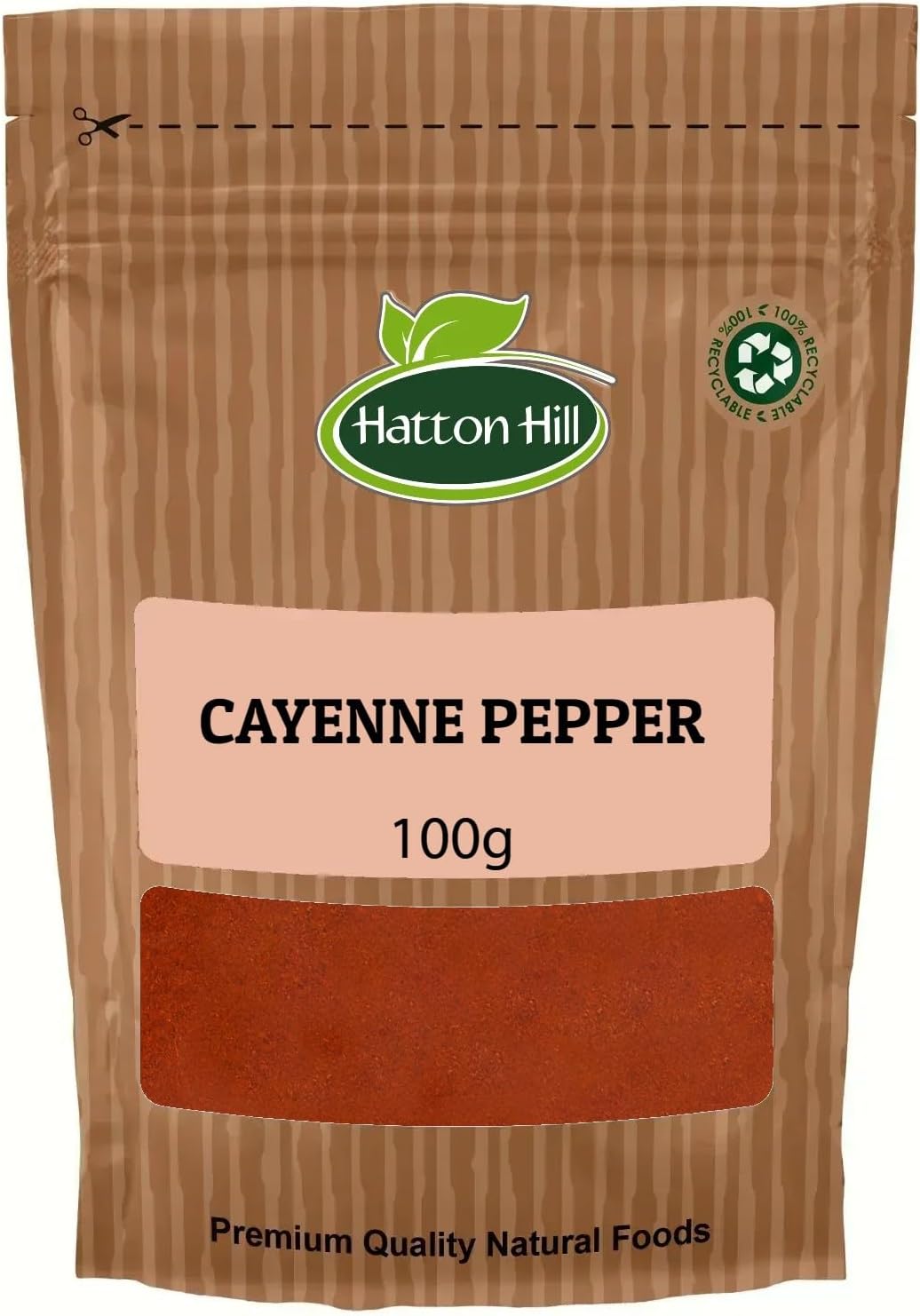 Cayenne Pepper 100g by Hatton Hill
