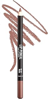 KISS New York Professional Slim Lip Pencil, Creamy Soft Lip Liner, Smooth Long-Lasting Rich Lip Color, Natural Lip Makeup, Water-Resistant Lip Crayon (Nude)