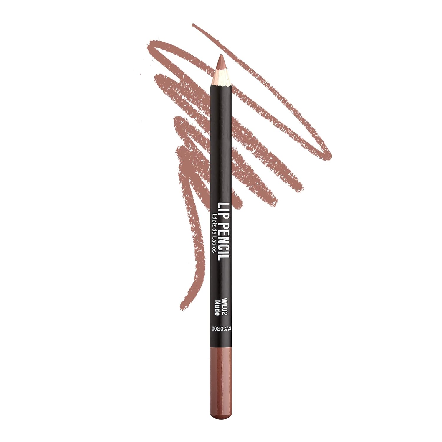 KISS New York Professional Slim Lip Pencil, Creamy Soft Lip Liner, Smooth Long-Lasting Rich Lip Color, Natural Lip Makeup, Water-Resistant Lip Crayon (Nude)