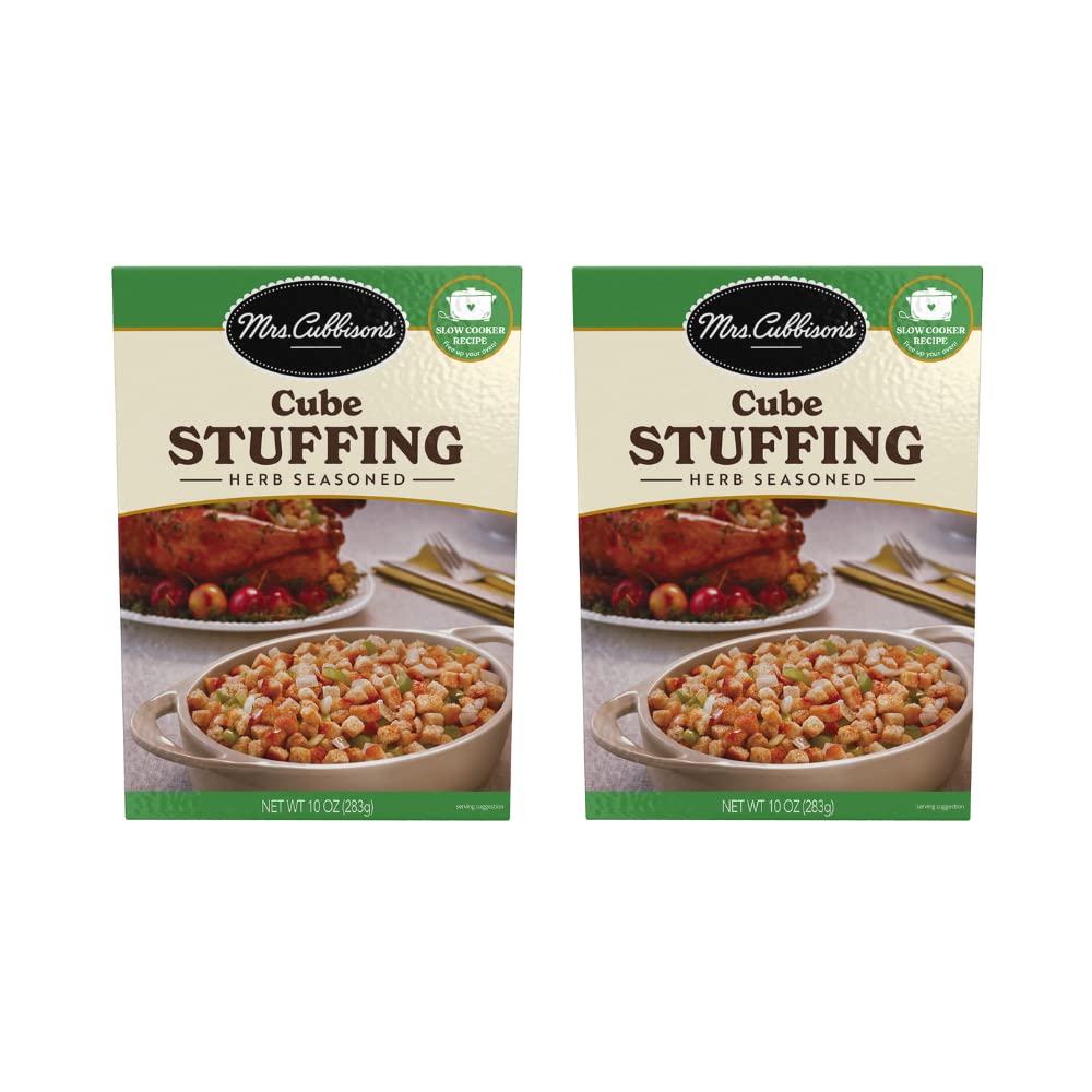 Mrs. Cubbison's Herb Seasoned Cube Stuffing (10 Ounce (Pack of 2))