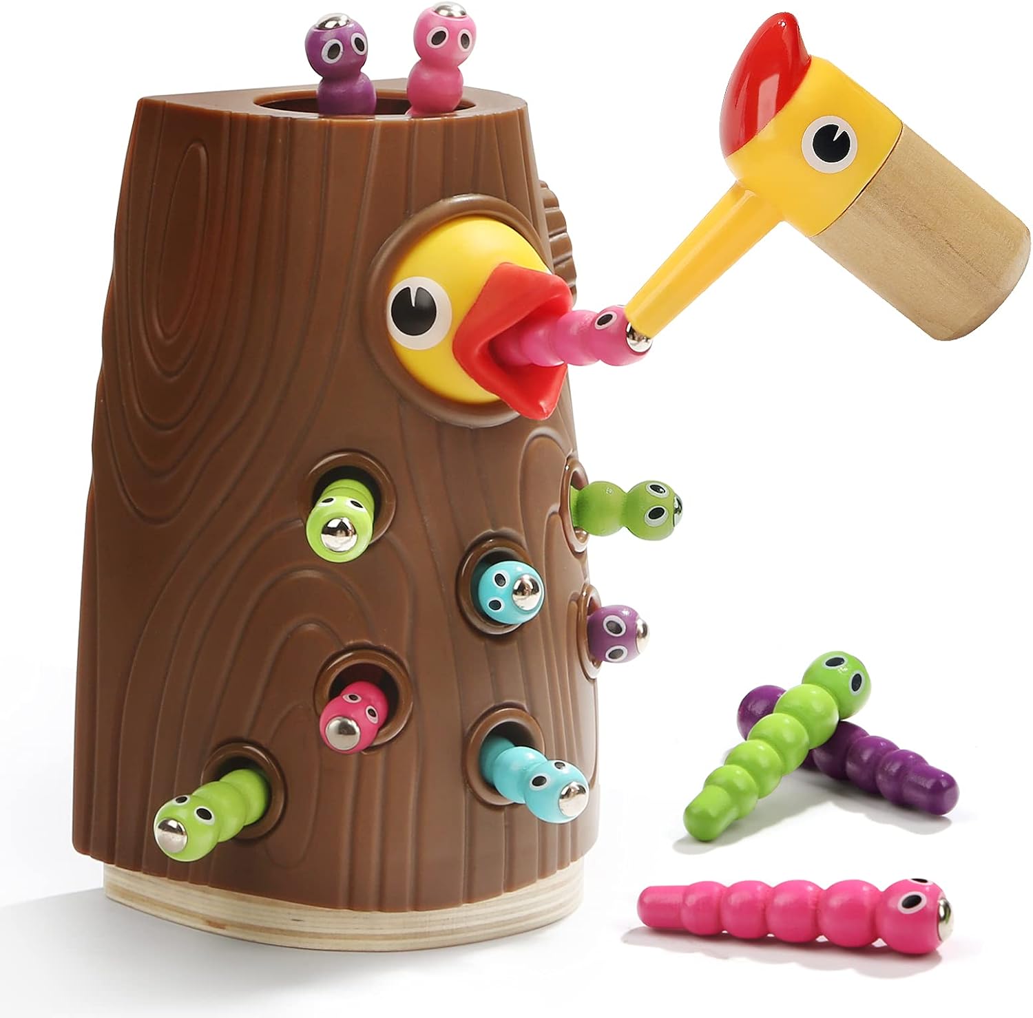 TOP BRIGHT Toddler Magnetic Bird Toys For 2+ Year Old Boy Girl, Montessori Educational Toy Gift Pretend Play Game Children Learning Sensory Toys for Kids Age 2 3 4
